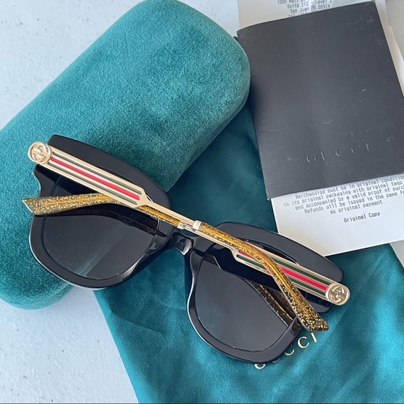 Gucci Havana Black Sunglasses Designer main image 5